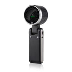 Compact Foldable Handheld Fan with Digital Battery Display and Adjustable Tilt Head