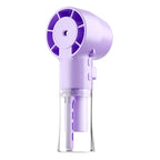 Portable Mist Fan Rechargeable Compact Lightweight Unisex Cooling Fan