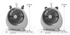 Portable Mini Fan USB Rechargeable Cute Animal Design Compact Desk Fan