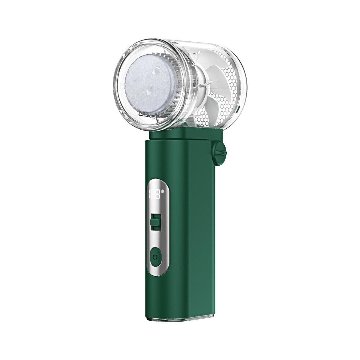 Portable Fan Handheld Rechargeable Personal Fan with Adjustable Speed Green
