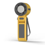 Portable Handheld Fan with Integrated Battery and Flexible Holder Compact Design