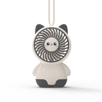 Portable USB Rechargeable Cat Fan for Women Lightweight Personal Cooling
