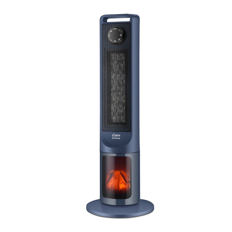 Electric Space Heater with PTC Technology, 3 Heat Settings, Quiet Operation, Compact Design