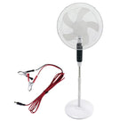 Brehn Stand Fan Adjustable Height Portable Indoor Outdoor Cooling Breeze