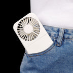 Harrow Portable Rechargeable Handheld Fan USB Battery Operated Lightweight Compact