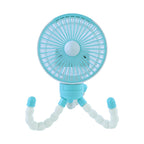 Portable Handheld Fan with Flexible Mounting System Compact Ergonomic Design