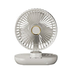 Adjustable Mini Desk Fan Compact Quiet Portable Cooling Personal Fan for Home Office