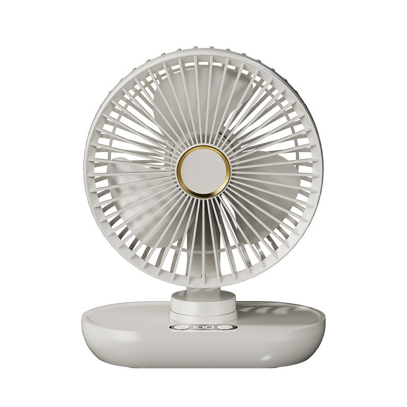 Adjustable Mini Desk Fan Compact Quiet Portable Cooling Personal Fan for Home Office