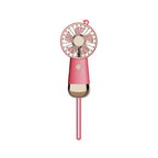 Portable Mini Fan Lightweight Ergonomic Design Rechargeable Battery Multiple Speeds