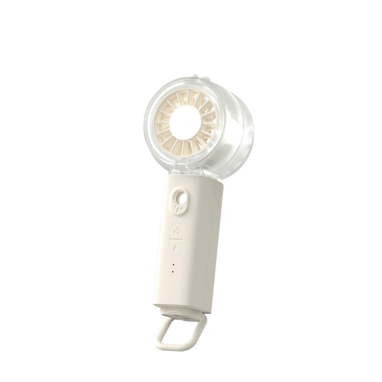 Portable Mini Handheld Fan with USB Rechargeable Mist Function Quiet Compact