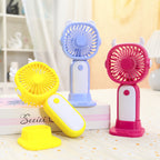 Portable Mini USB Fan Compact Size Unique Design Cute Playful Colors Personal Cooling