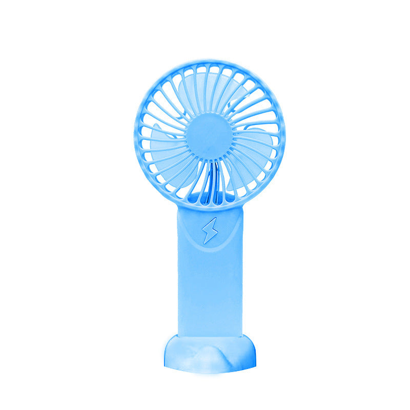Portable Battery-Operated Desktop Fan Compact Lightweight Cordless Adjustable Speed