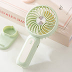 Portable Handheld Cooling Fan with Peltier Technology USB Rechargeable Stepless Speed Control