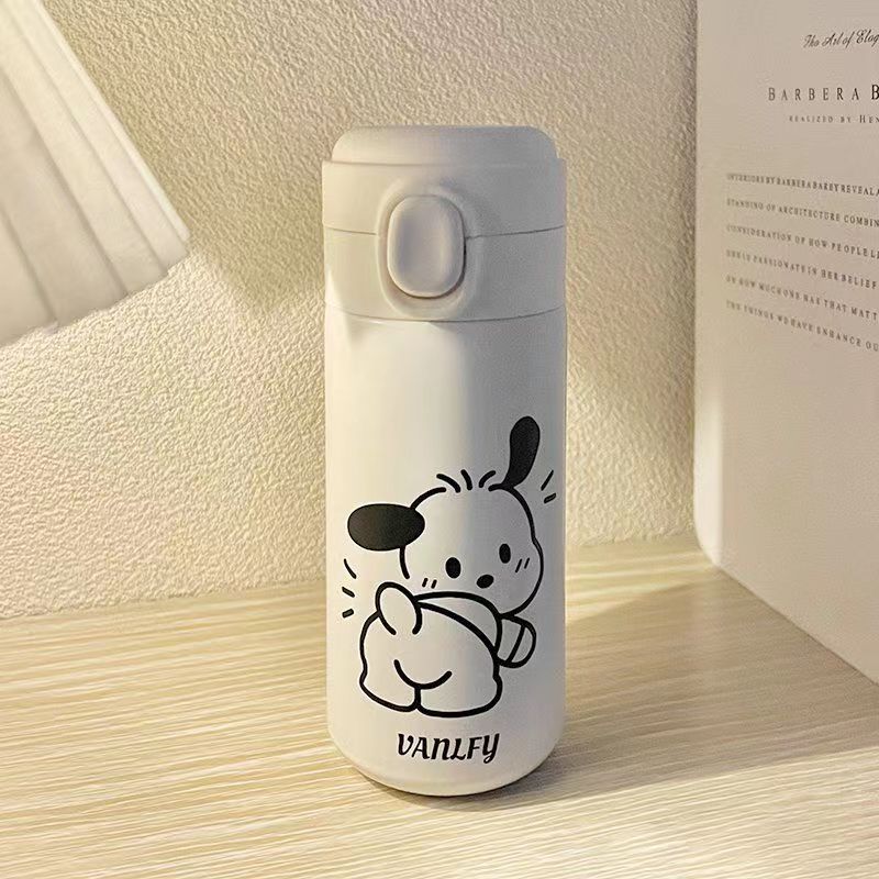 Ladies Insulated Stainless Steel Water Bottle Leak-Proof Secure Closure Creative Design