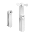 Portable Clip-On Fan Rechargeable Battery Adjustable Speed Quiet Breeze Compact Lightweight