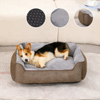 Women’s Comfortable Pet Bed Ergonomic Design Non-Slip Removable Cover