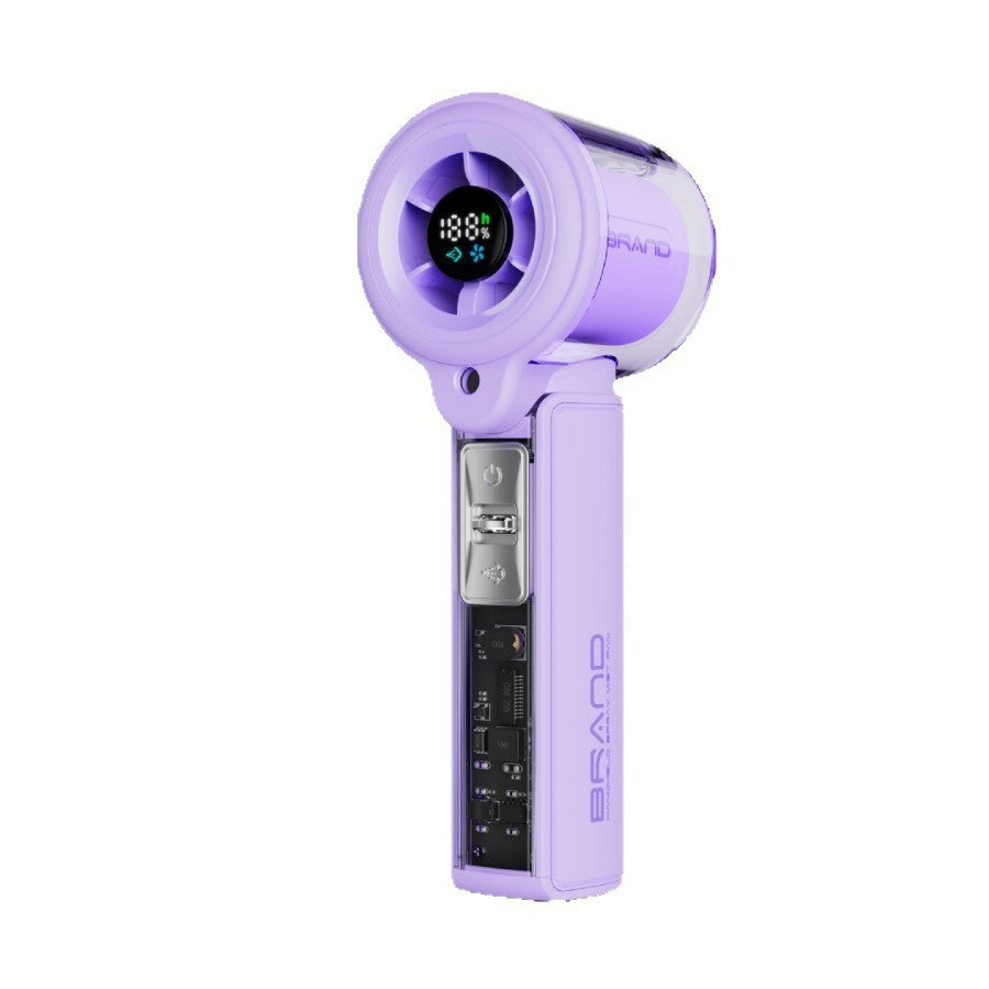 Portable Mini Air Cooler Compact Energy Efficient Personal Fan with LED Display
