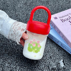Eco-Friendly Water Bottle with Leak-Proof Seal and Carry Handle for Women