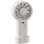 Compact Handheld Cooling Fan Portable Rechargeable Personal Fan Lightweight for Travel and Outdoor Use