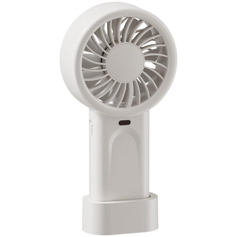 Compact Handheld Cooling Fan Portable Rechargeable Personal Fan Lightweight for Travel and Outdoor Use