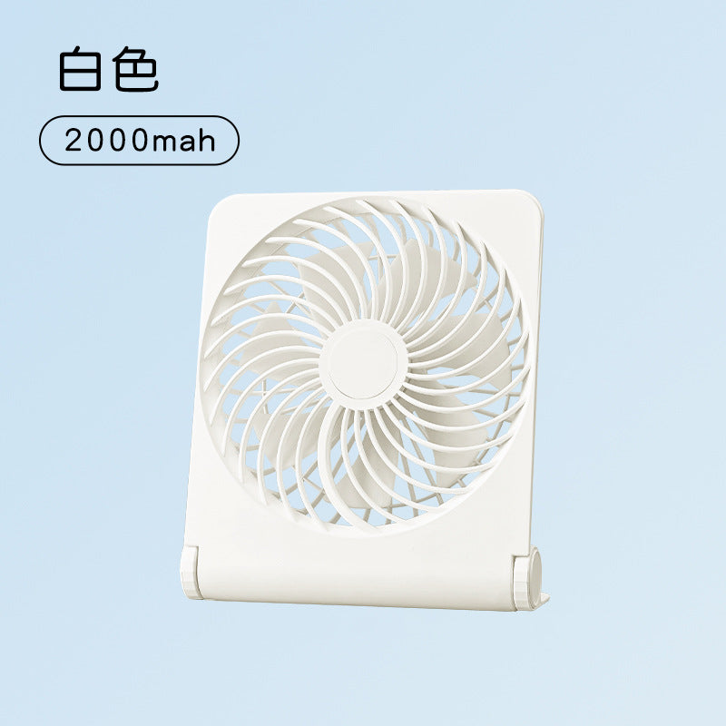 Harrow Portable Table Fan Wireless Battery-Powered Compact Adjustable Speed Unisex
