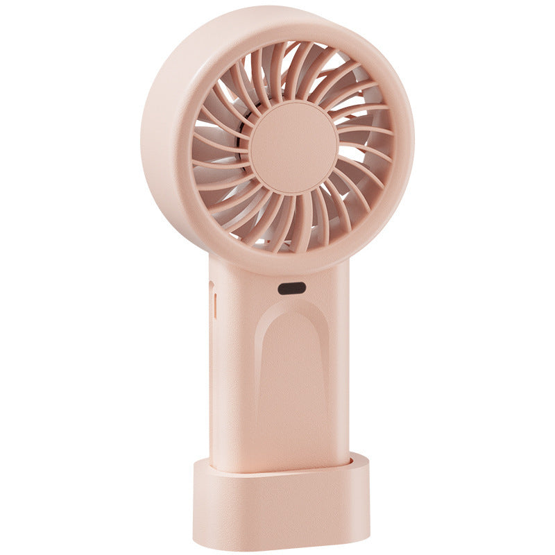 Compact Handheld Cooling Fan Portable Rechargeable Personal Fan Lightweight for Travel and Outdoor Use