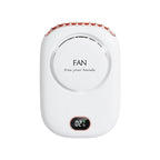 Hands-Free Portable Fan USB Rechargeable Personal Cooling Fan with Adjustable Speed