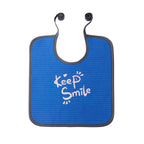Women's Non-Slip Easy-Care Bib with Harrow Keep Smile Motif Soft Fabric