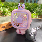 Portable Mini Fan USB Rechargeable Compact Lightweight Personal Cooling Fan with Multiple Speeds