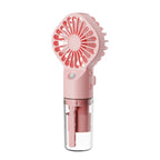 Portable Mist Fan Rechargeable Compact Lightweight Unisex Cooling Fan