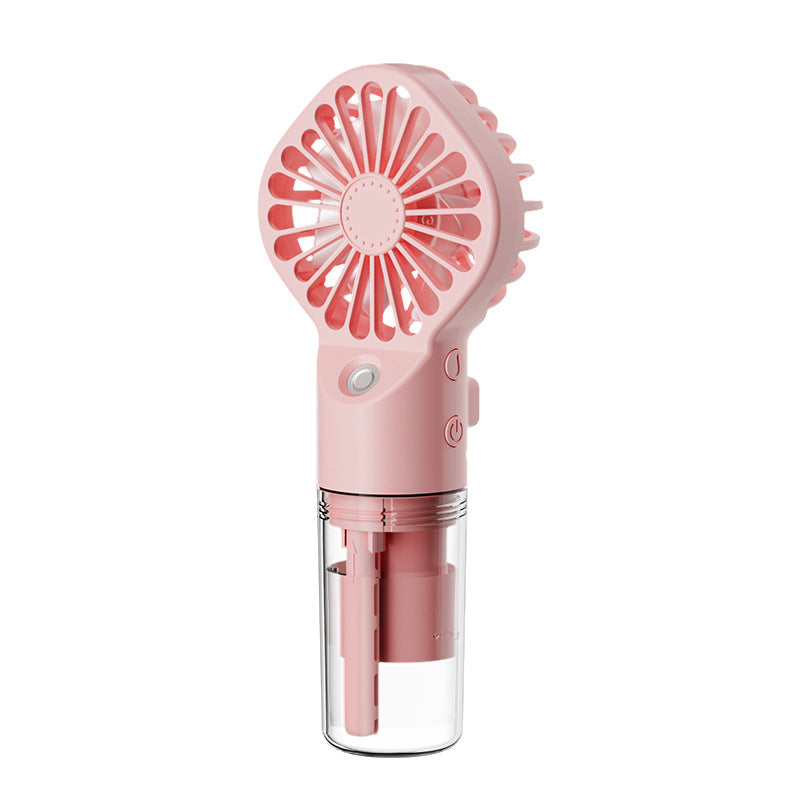 Portable Mist Fan Rechargeable Compact Lightweight Unisex Cooling Fan