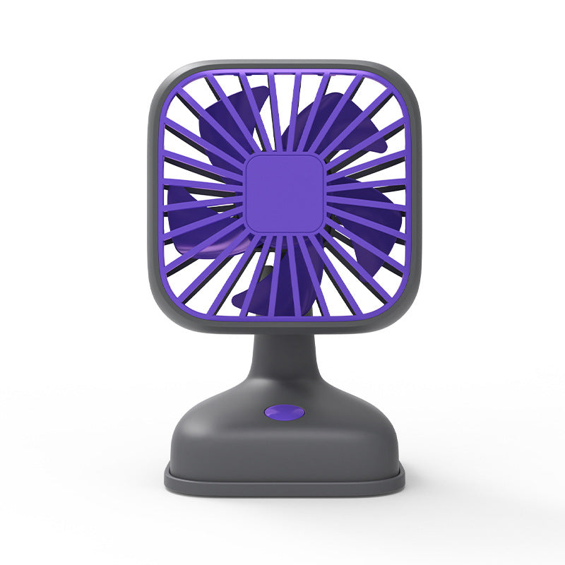 Portable Table Fan with Adjustable Head Quiet Motor Compact Design