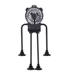 Portable Desk Fan USB Rechargeable Bear Design Multiple Speeds Compact Cooling