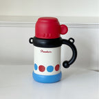 Unisex BPA-Free Plastic Water Bottle Leak-Proof with Carrying Handle Durable and Stylish