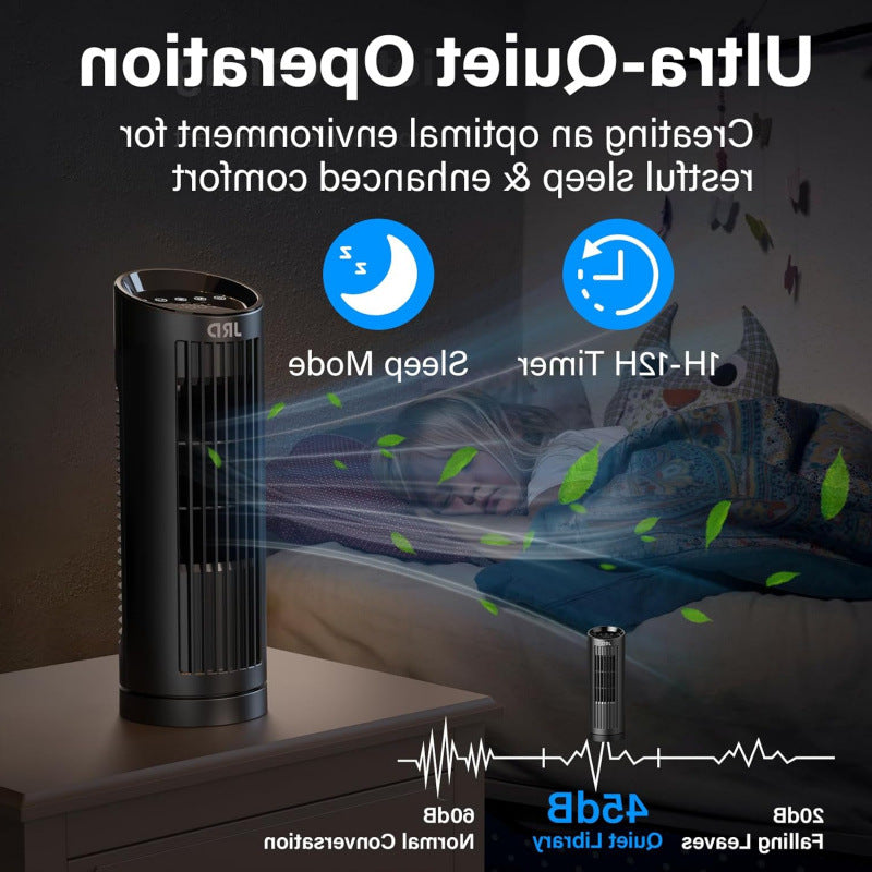 Tower Fan Energy Efficient Quiet Operation Remote Control Timer