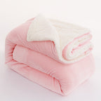 Brehn Women's Reversible Cozy Blanket Soft Hypoallergenic Machine Washable