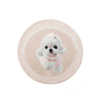 Comfortable Pet Bed Harrow Hypoallergenic Polyester Non-Slip Round Design Machine Washable for Dogs and Cats