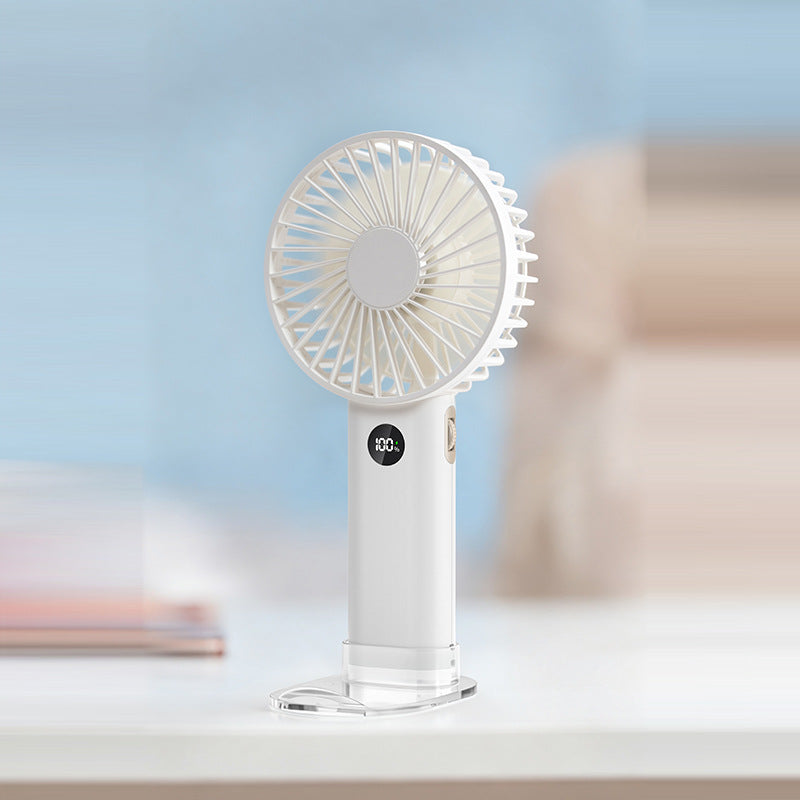 Rechargeable Desk Fan Portable Quiet Adjustable Speed Compact Design