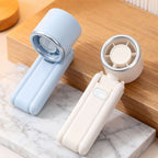 Portable Mini Fan with Digital Speed Display USB Rechargeable Lightweight Handheld Fan for Women