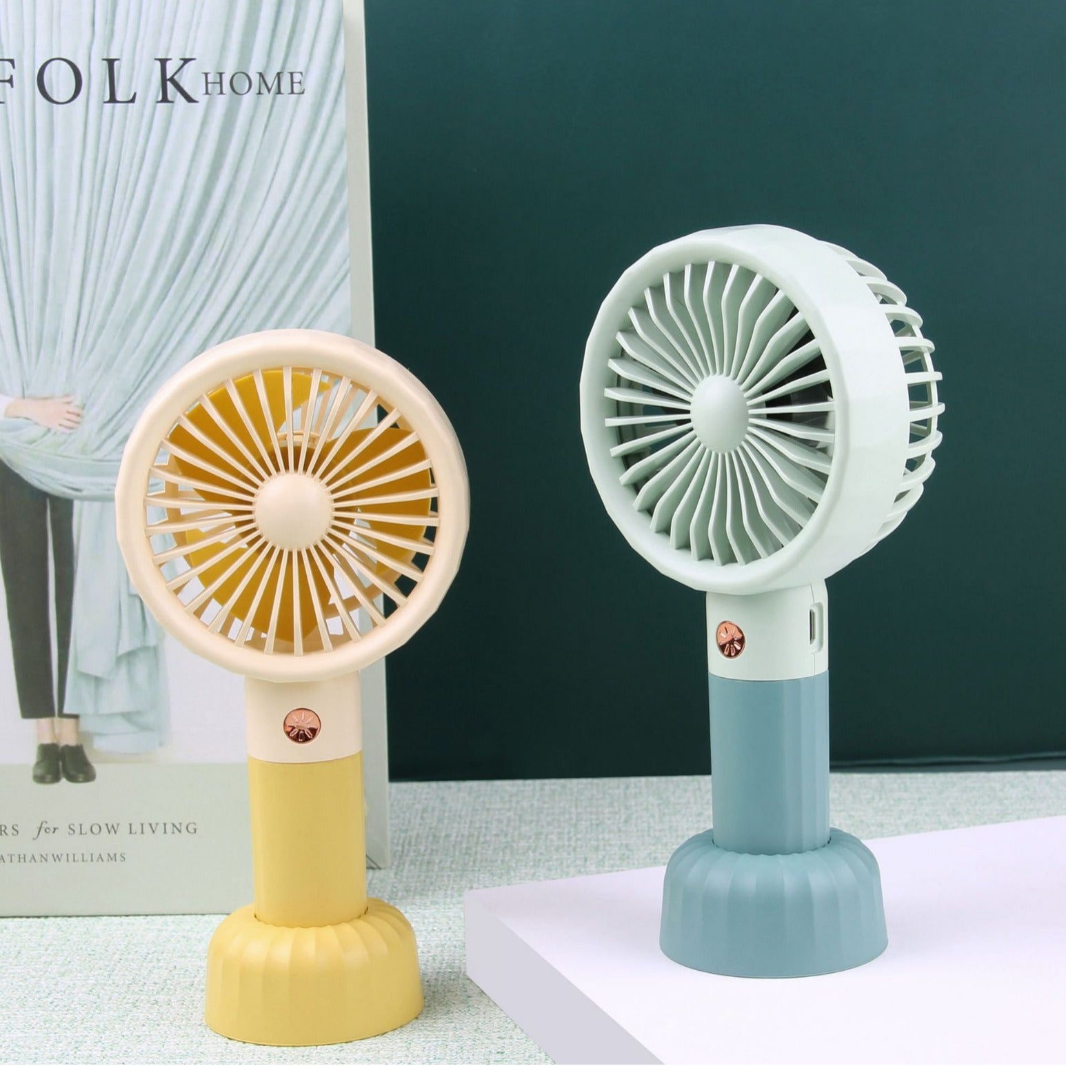 Harrow Portable Table Fan High-Performance Adjustable Speed Quiet Operation Compact Design