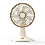 Compact USB Fan Portable Quiet Adjustable Tilt Table Desk Fan