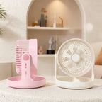 Portable USB Desk Fan with Adjustable Head Compact Lightweight Personal Cooling
