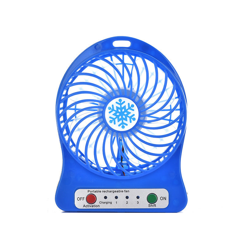 Portable Battery Operated Fan Rechargeable with 3 Speed Settings Compact Lightweight Personal Cooling Fan