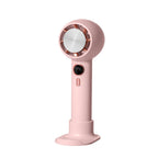 Portable Wireless Air Fan with LED Display Lightweight Personal Cooling Fan for Home Office