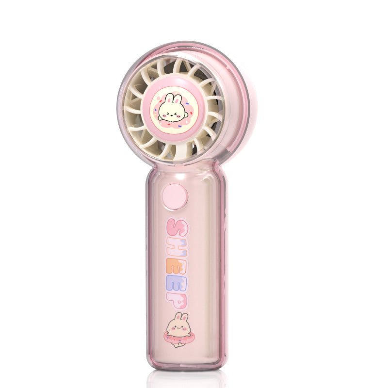 Women's Portable USB Fan Lightweight Compact Cat Design Multiple Speeds