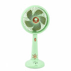 Harrow Portable USB Rechargeable Table Fan 3 Speeds Low Noise Compact Design