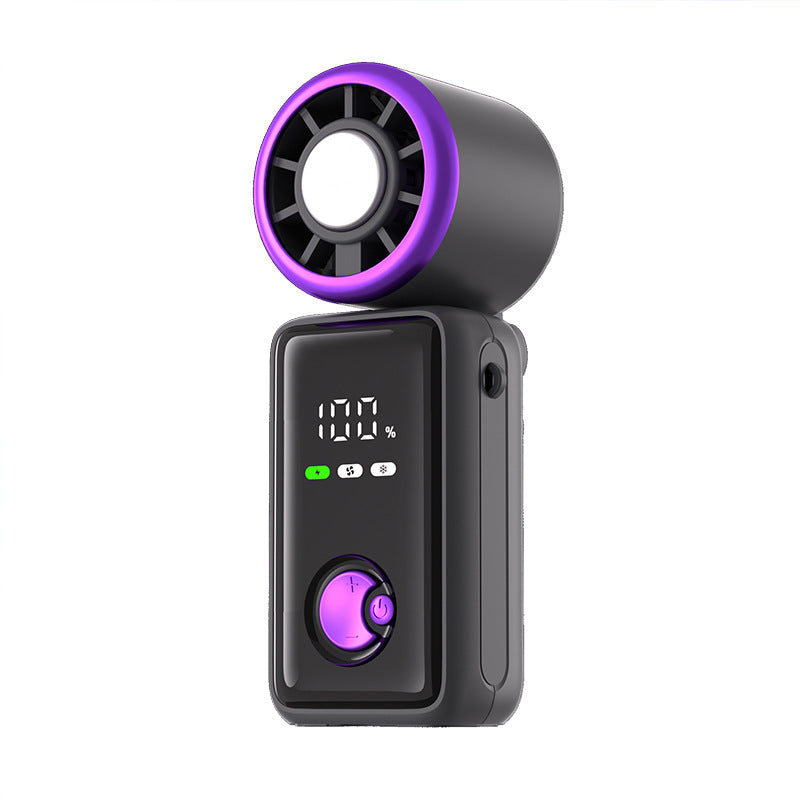 Portable Mini Air Circulator Fan with Precise Speed Control USB Rechargeable Quiet Operation