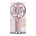 Portable Handheld Mini Fan USB Rechargeable Compact Lightweight with Cat Ear Design