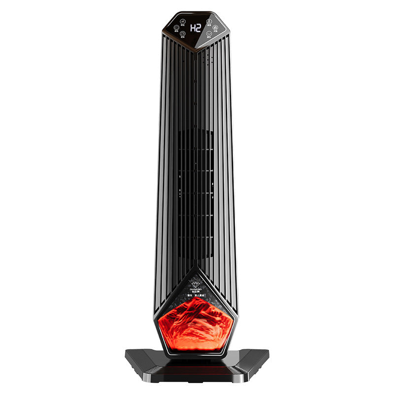 High-Performance Infrared Heater 2000W with 3 Heat Settings, 360° Rotation, Remote Control, Quiet Operation