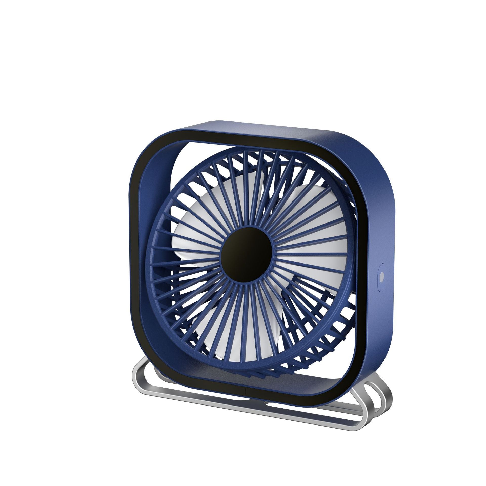 Compact Table Fan Quiet Small Desk Fan Adjustable Tilt Child-Safe Design